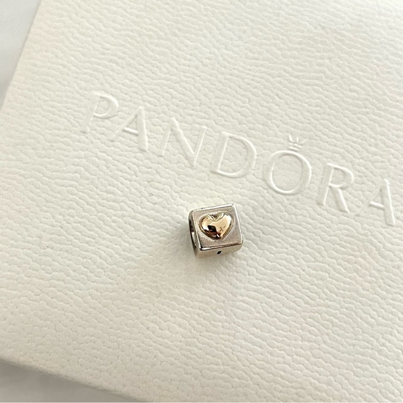 Pandora 14K “ I Love You” Charm - Picture 2 of 3